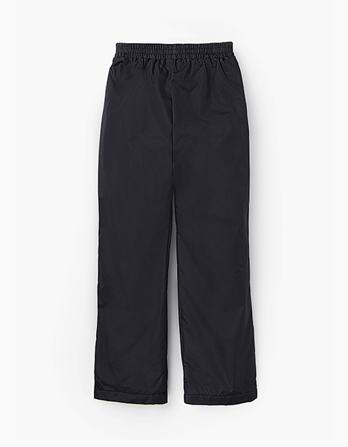 Черные утепленные брюки для мальчика