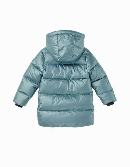 Купить темно-зеленую зимнюю куртку бренда BellBimbo на синтепоне