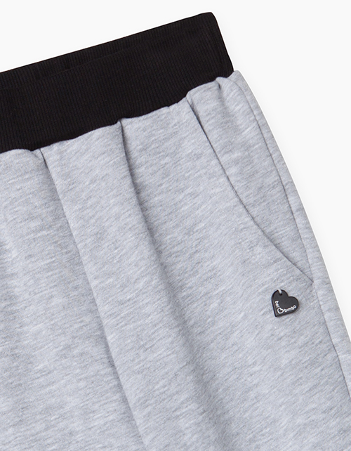 Купить брюки спортивного силуэта бренда Bellbimbo цвета серый меланж