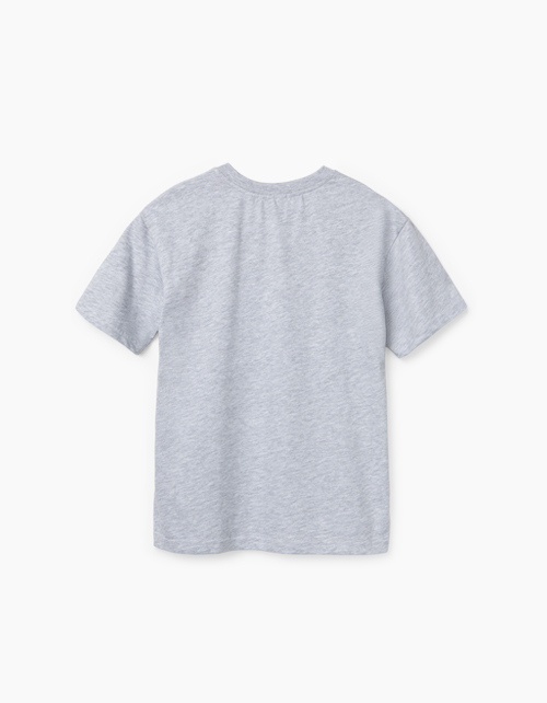 Футболка цвета серый меланж для мальчика Купить футболку цвета серый меланж для мальчика Bellbimbo