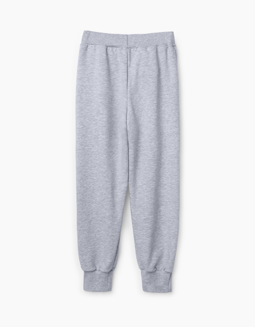 Брюки-джоггеры для мальчика цвета серый меланж Купить брюки-джоггеры для мальчика цвета серый меланж бренда Bell Bimbo