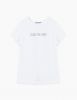 Купить базовую белую футболку Bellbimbo для девочки