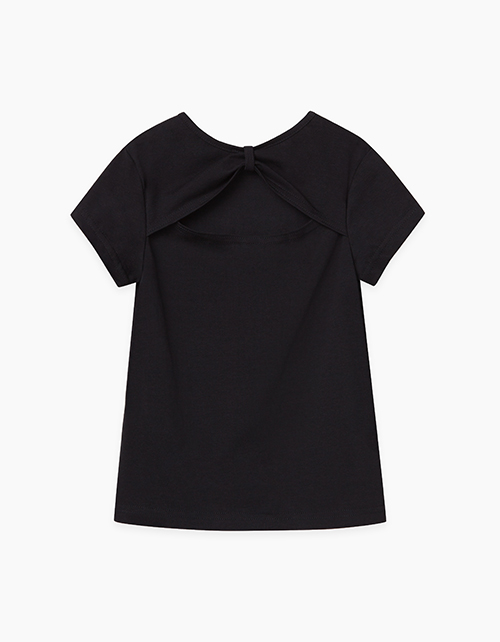 Купить базовую черную футболку Bellbimbo для мальчика