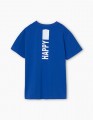 Купить базовую синюю футболку для мальчика бренда Bell Bimbo
