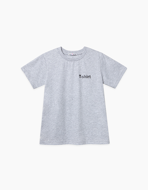 Базовая футболка цвета серый меланж для мальчика Купить базовую футболку цвета серый меланж для мальчика бренда Bell Bimbo
