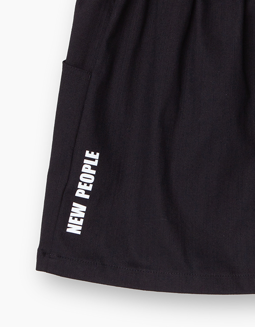 Купить черную мини-юбку на эластичном поясе