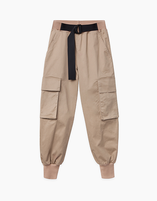 Светло-бежевые брюки для девочки Купить светло-бежевые брюки бренда Bellbimbo для девочки