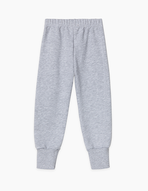 Купить серые брюки-джоггеры Bellbimbo для девочки