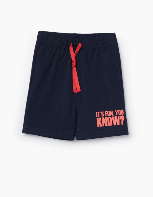 Купить темно-синие шорты Bellbimbo для мальчика