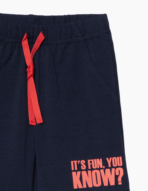 Купить темно-синие шорты Bellbimbo для мальчика