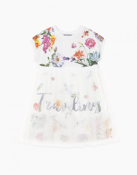 Купить легкое молочное платье Bellbimbo