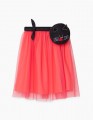 Купить пышную юбку Bell Bimbo из сетки кораллового цвета