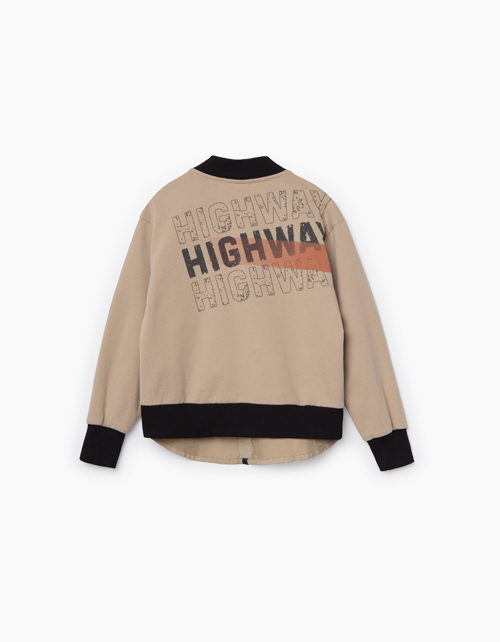 Купить светло-бежевый жакет-рубашка для мальчика