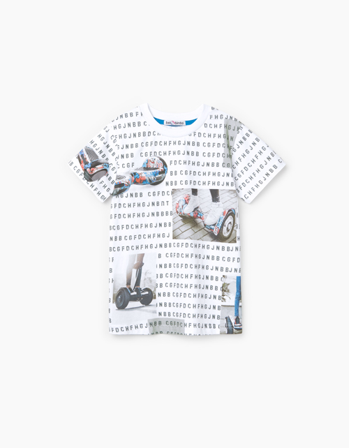 Набивная футболка с принтами для мальчика Купить набивную футболку с принтами для мальчика