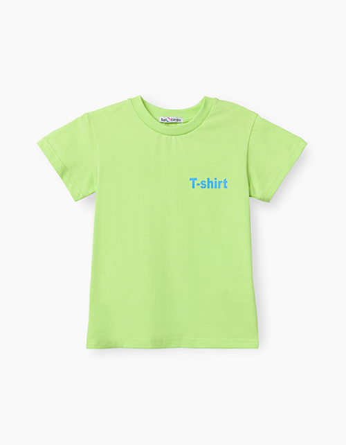 Базовая салатовая футболка для мальчика Купить базовую салатовую футболку для мальчика