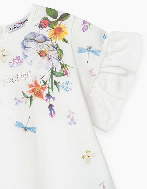 Молочная футболка для девочки Купить молочную футболку для девочки