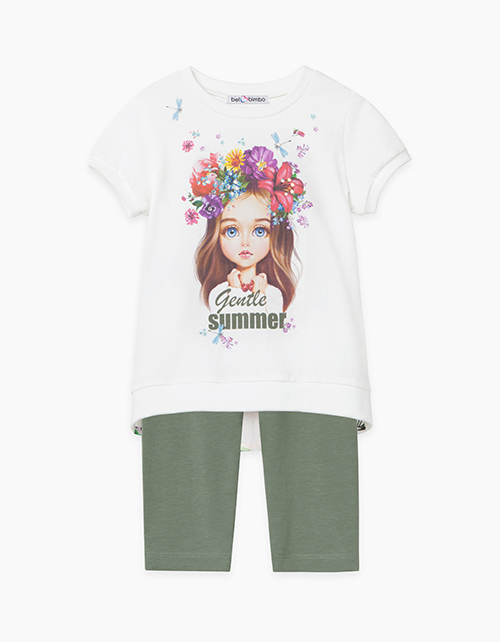 Купить комплект из туники и бридж