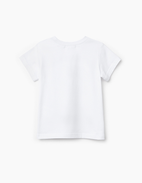 Купить белую футболку для мальчика