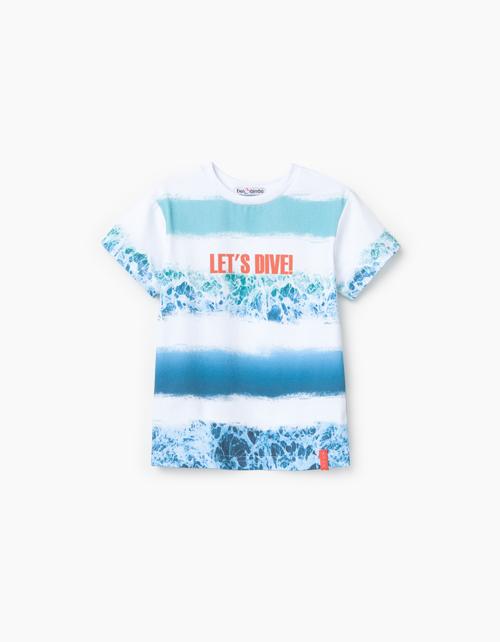 Футболка с морским принтом для мальчика Купить футболку с морским принтом для мальчика