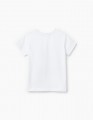 Купить белую футболку с фотопринтом для мальчика