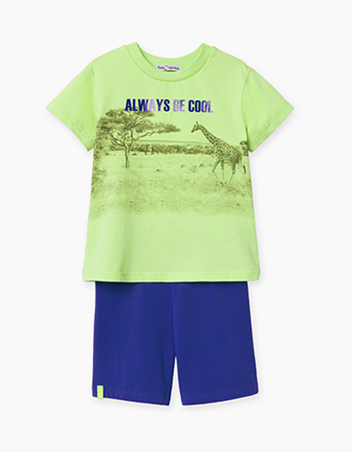Купить комплект из футболки и шорт для мальчика