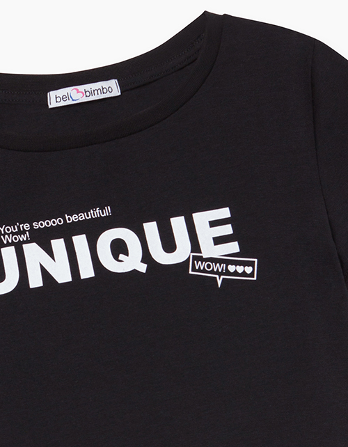 Черный топ для девочки-подростка Купить черный топ для девочки-подростка