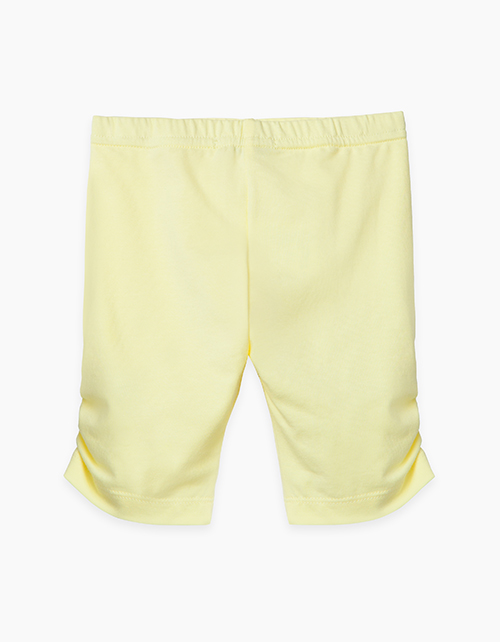 Купить светло-желтые шорты для девочки