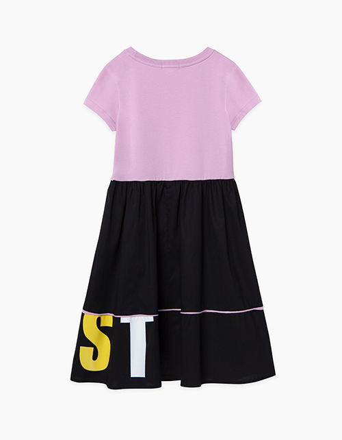 Купить летнее молочное платье с набивным флористическим рисунком