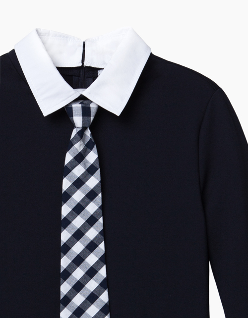 Темно-синее приталенное платье Купить темно-синее приталенное платье