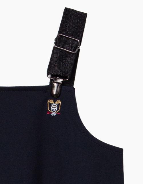 Купить темно-синий школьный сарафан