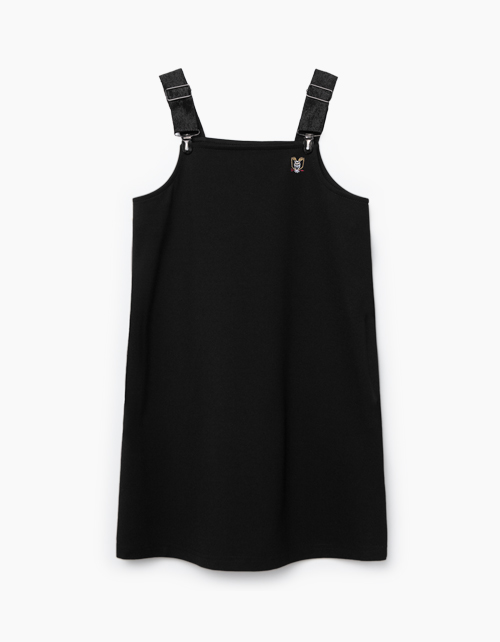 Черный школьный сарафан Купить черный школьный сарафан