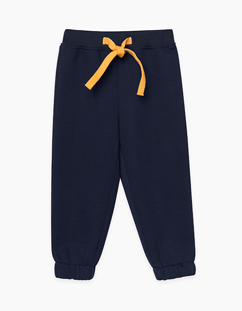 Темно-синие брюки-джоггеры для мальчика Темно-синие брюки-джоггеры для мальчика