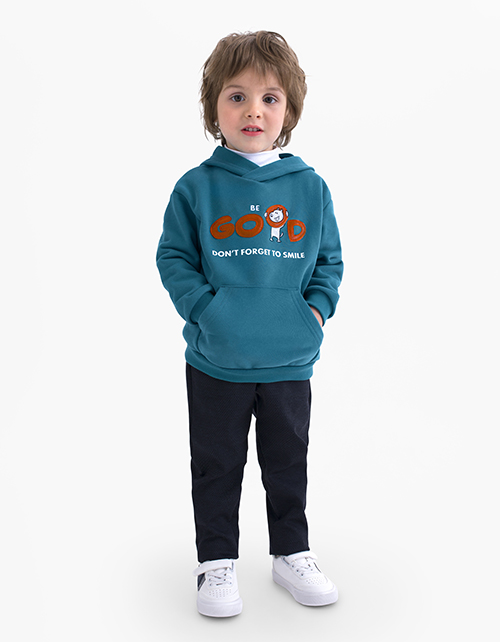 Темно-синие брюки для мальчика