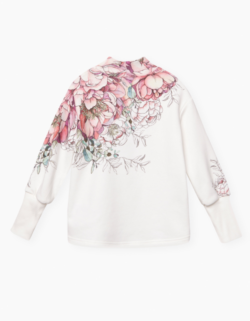 Молочный свитшот для девочки Молочный свитшот для девочки