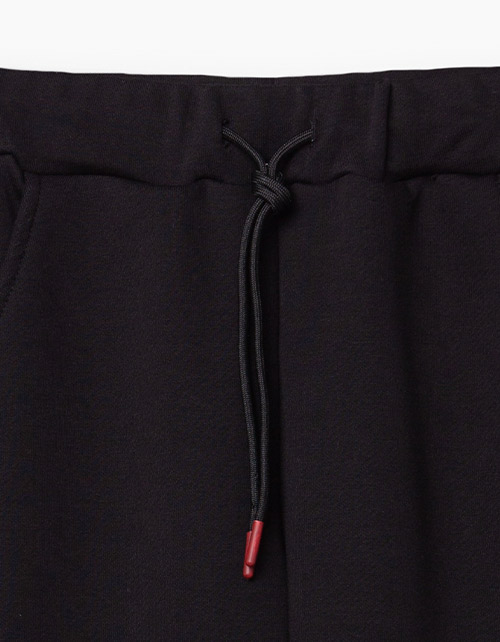 Черные брюки-джоггеры для мальчика