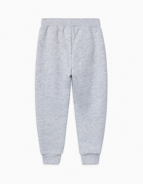 Меланжевые брюки-джоггеры для мальчика