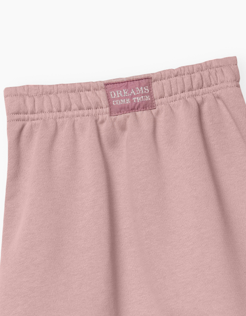 Пепельно-розовая юбка-трапеция Пепельно-розовая юбка-трапеция