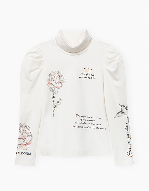 Молочный гольф для девочки Молочный гольф для девочки