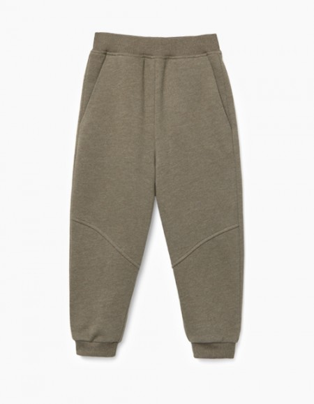 Брюки-джоггеры цвета хаки