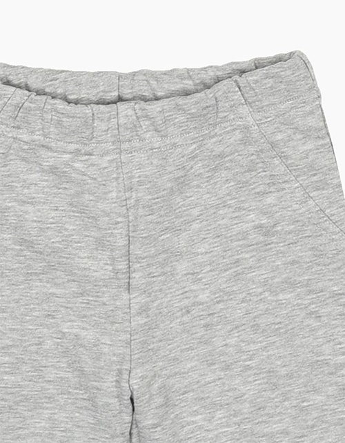 Шорты цвета серый меланж для мальчика