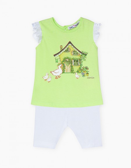 Летний комплект для девочки