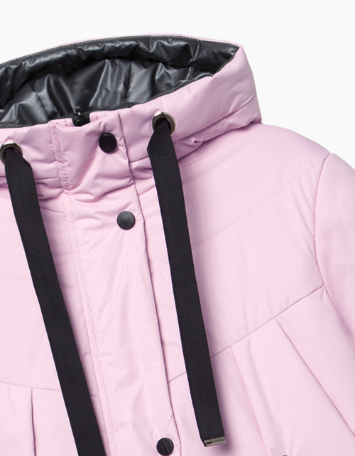 Двусторонняя зимняя куртка для девочки