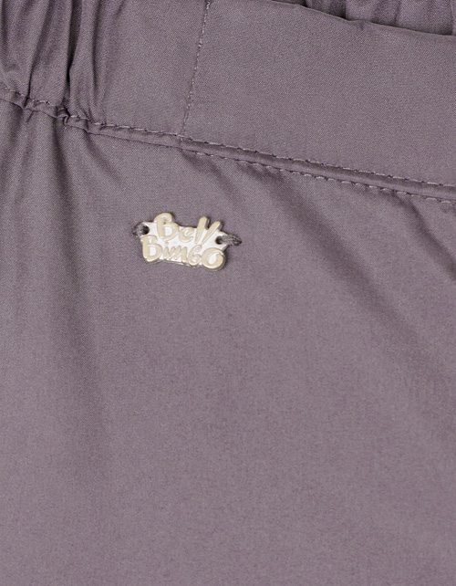 Серые брюки на синтепоне для девочки