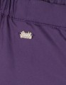 Темно-фиолетовые брюки на синтепоне для девочки