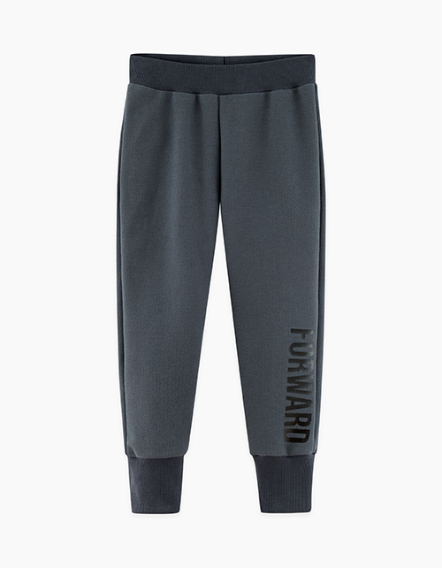 Графитовые брюки-джоггеры для мальчика