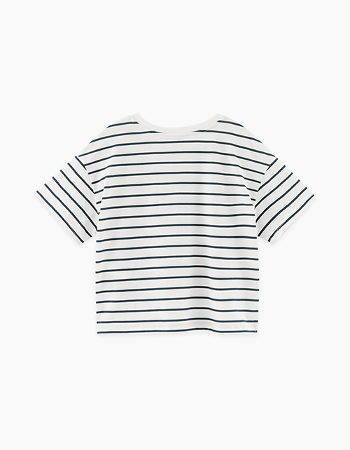 Футболка в полоску для девочки