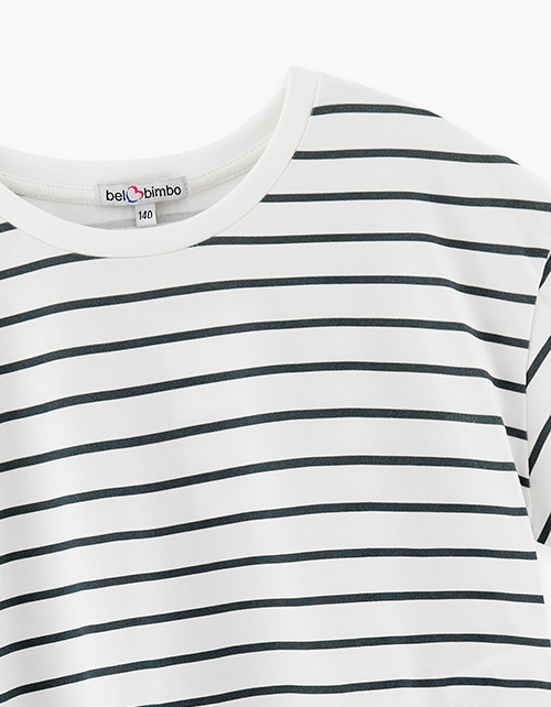 Футболка в полоску для девочки