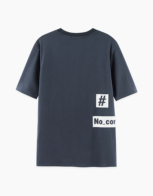 Графитовая футболка для мальчика