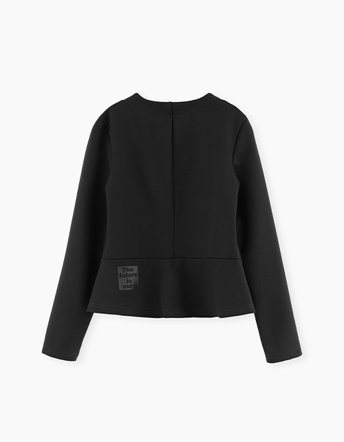 Черный жакет для девочки Черный жакет для девочки