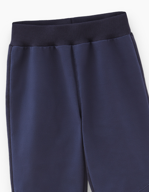 Темно-синие прямые брюки для мальчика